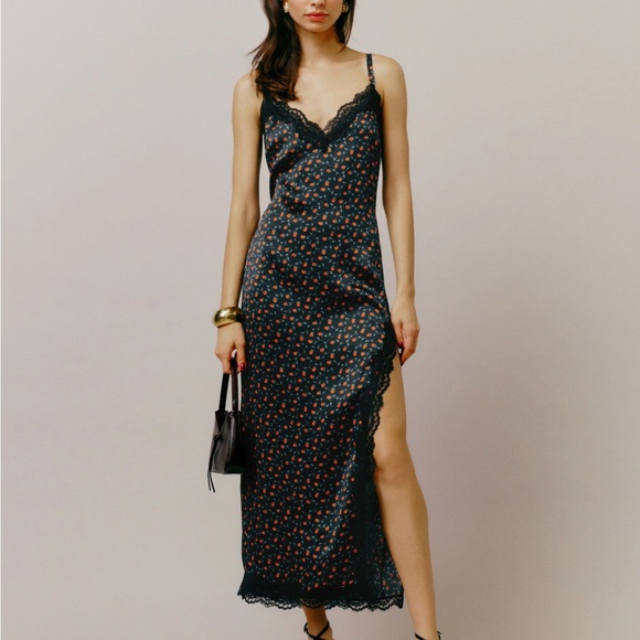 reformation karissa silk dress 100% Silk Karissa Dress